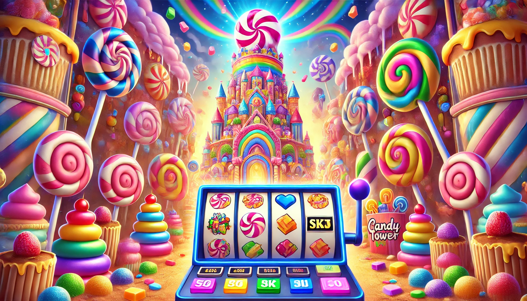 Cara Mengakses dan Bermain Slot Candy Tower